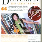 Cambodian Artist Dina Chhan from Phnom Penh interviewed in May 2014 Fashion Magaine